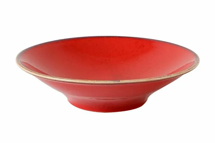 Porland SEASONS Rot Tiefer Teller 20 cm x 5 cm