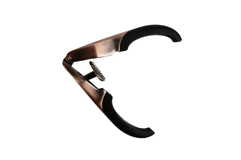 MARTE Knoblauchpresse Edelstahl Schwarz-Kupfer