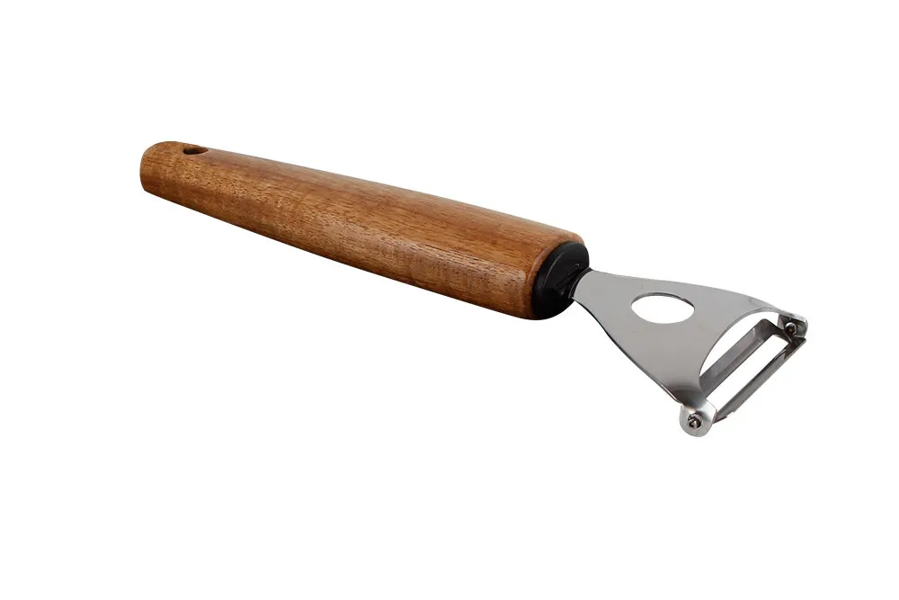 WOODPECKER Schäler 19 cm Holz und Edelstahl