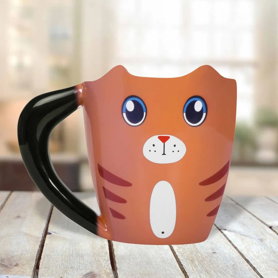 Thumbs Up Tasse BLACK TO GINGER CAT MUG