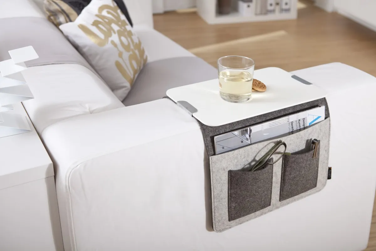 Sofabutler CARRY dunkelgrau