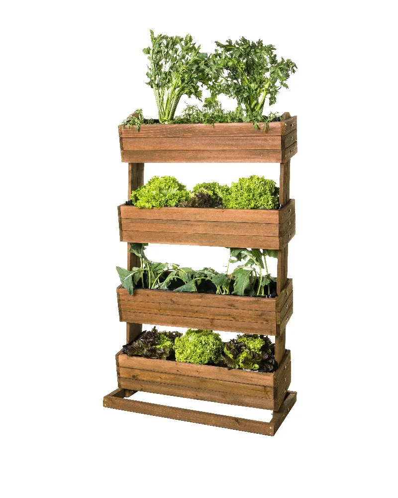 Hochbeet CUBE4 mit 4 beweglichen Kästen