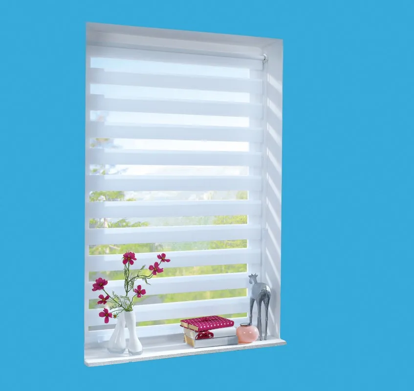 Vario-Duo-Rollo ca. 60 x 150 cm - Weiß