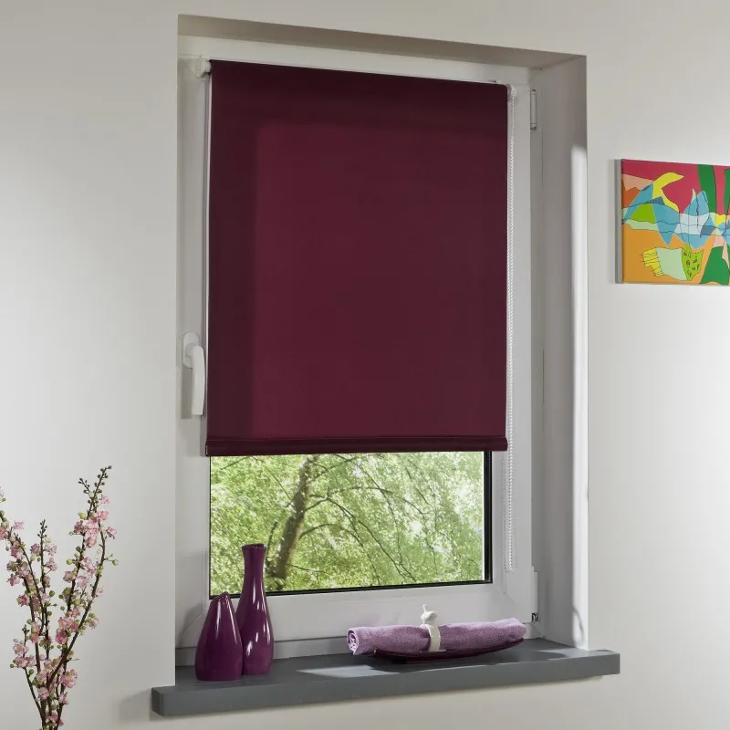 Bella Casa Klemmfix-Rollo, ca.150x80cm, Fuchsia