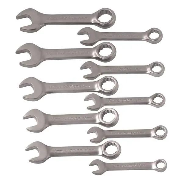 Stummel Spezial Maul- und Ring- Schlüsselsatz 10tlg.