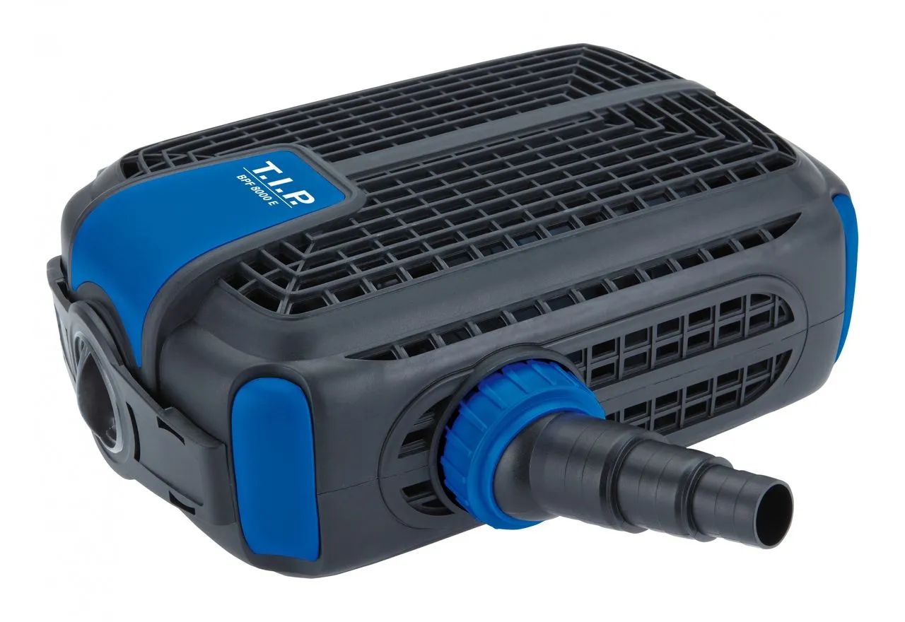 T.I.P Bachlauf- und Filterpumpe BPF 8000 E