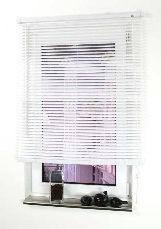 Kunststoff-Jalousie, weiss, 160 x 70 cm