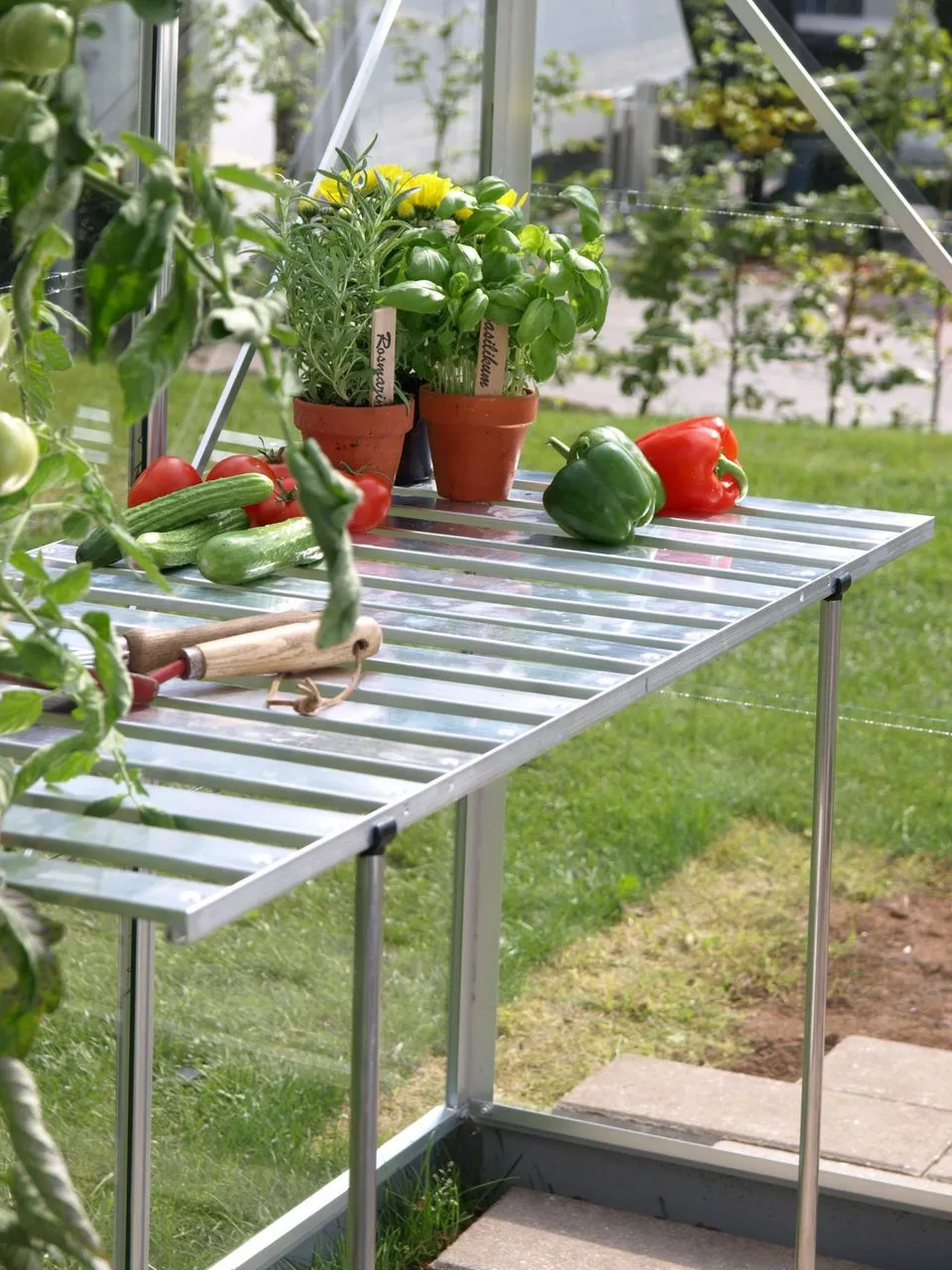 Alutisch, abklappbar, 120x56x81cm