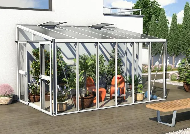 Pavillon-Nachrüstsatz Helena 10200, weiß