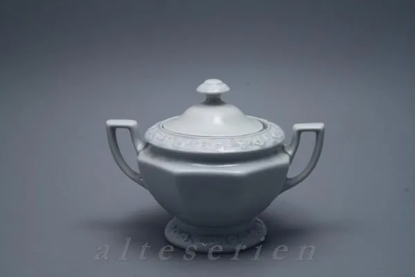 Zuckerdose klein - Rosenthal Maria weiß - I.Wahl