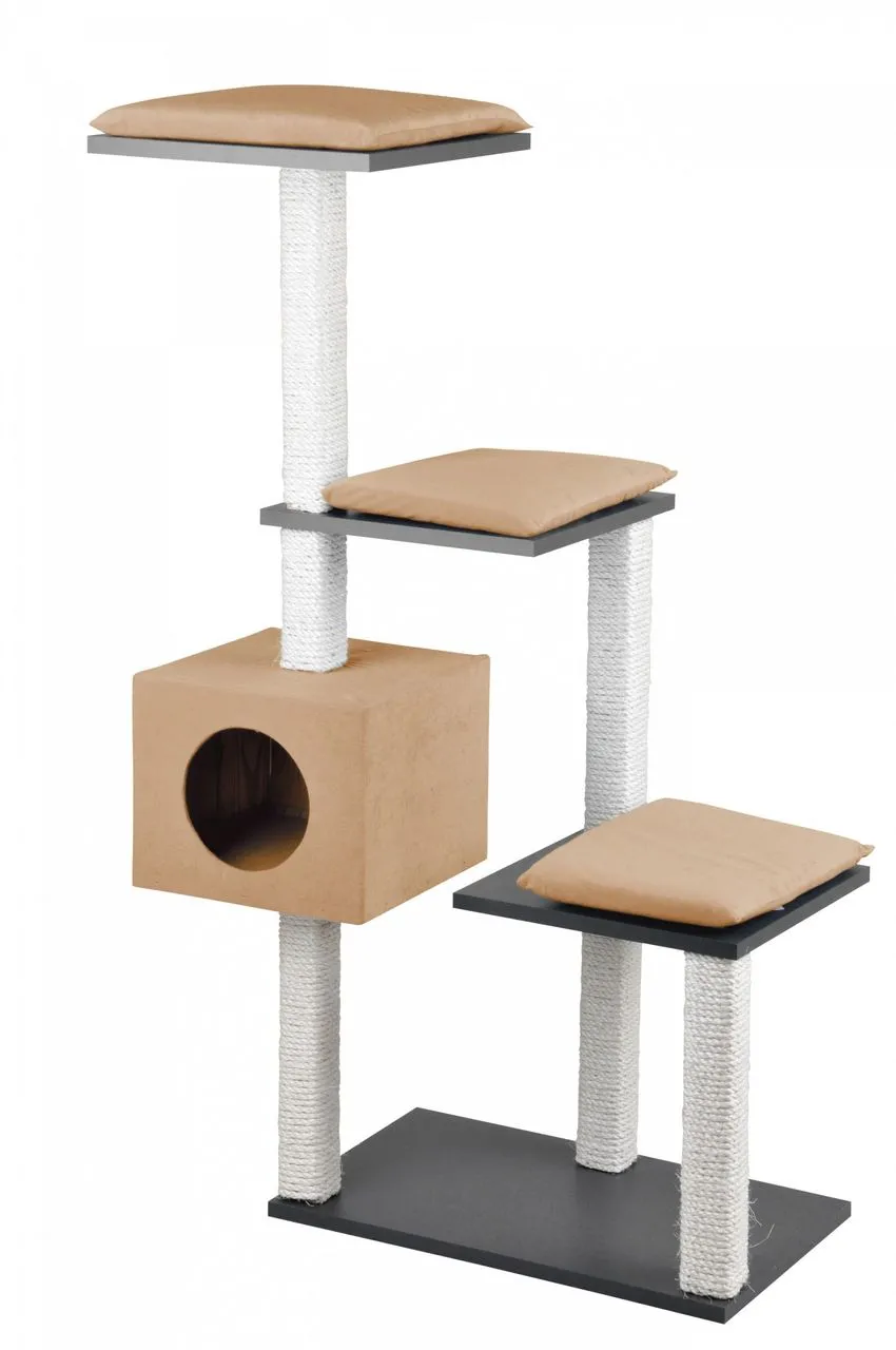 Stufenboy Cosy anthrazit-Kissen sand