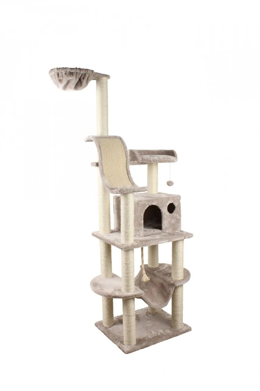 Kletterbaum Holiday klein grau