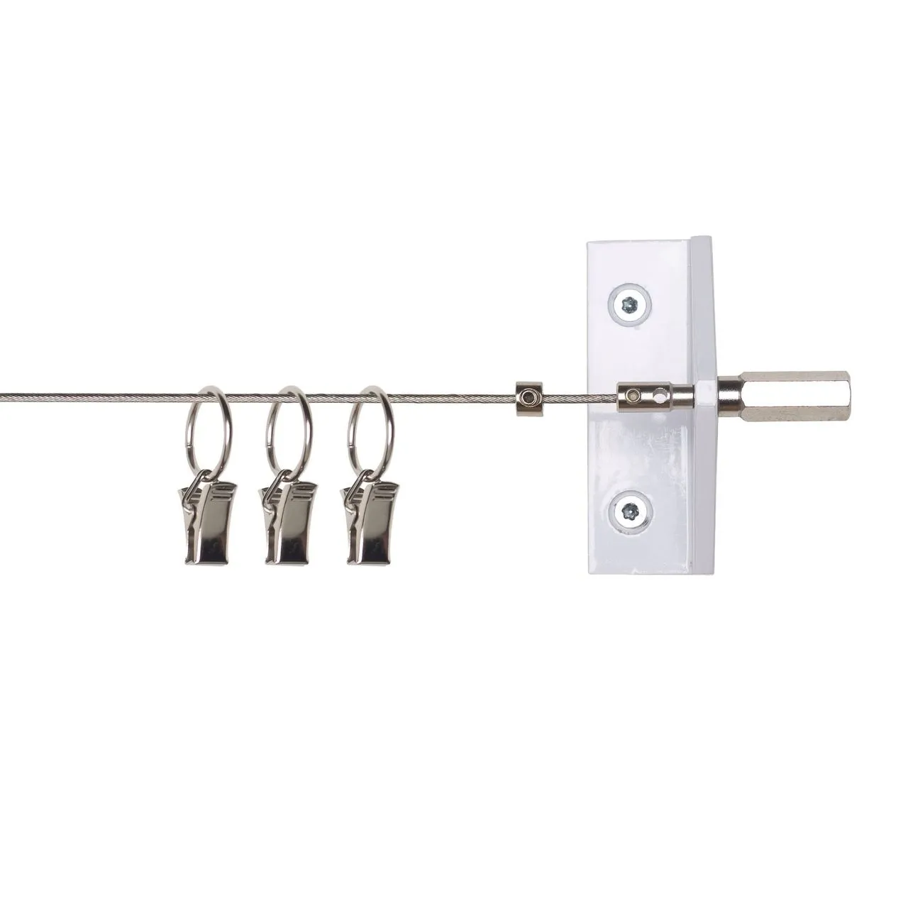 Seilspanngarnitur, Spannseil-Garnitur Match, weiß