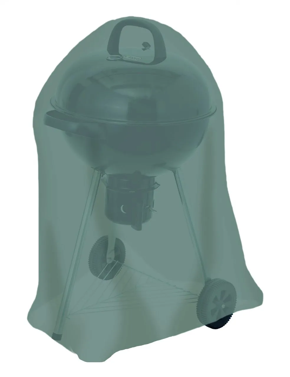 Universal Abdeckhaube - für Kugelgrill klein, anthrazit