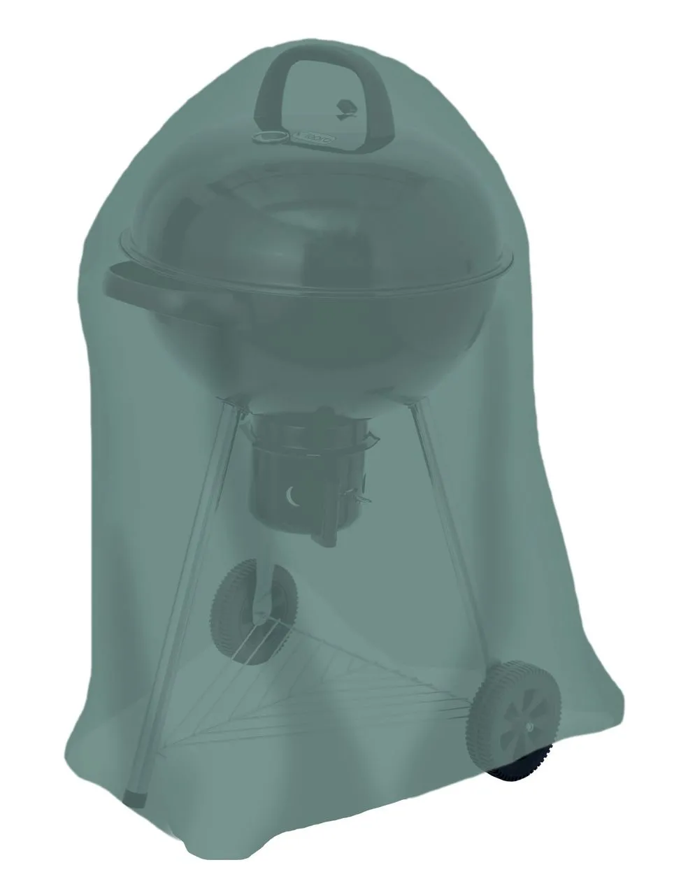 Universal Abdeckhaube - für Kugelgrill groß, anthrazit