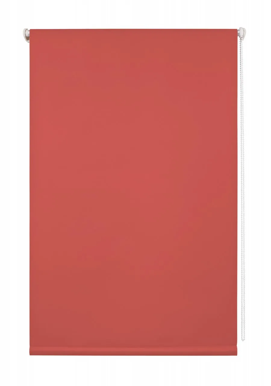 Thermo-Rollo Klemmfix, ohne Bohren, Verdunkelung - Terracotta, 60 cm x 150 cm (B x L)