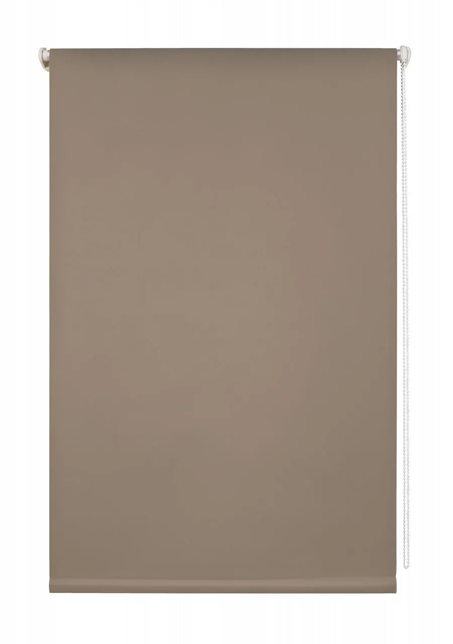 Thermo-Rollo Klemmfix, ohne Bohren, Verdunkelung - Taupe, 45 cm x 150 cm (B x L)