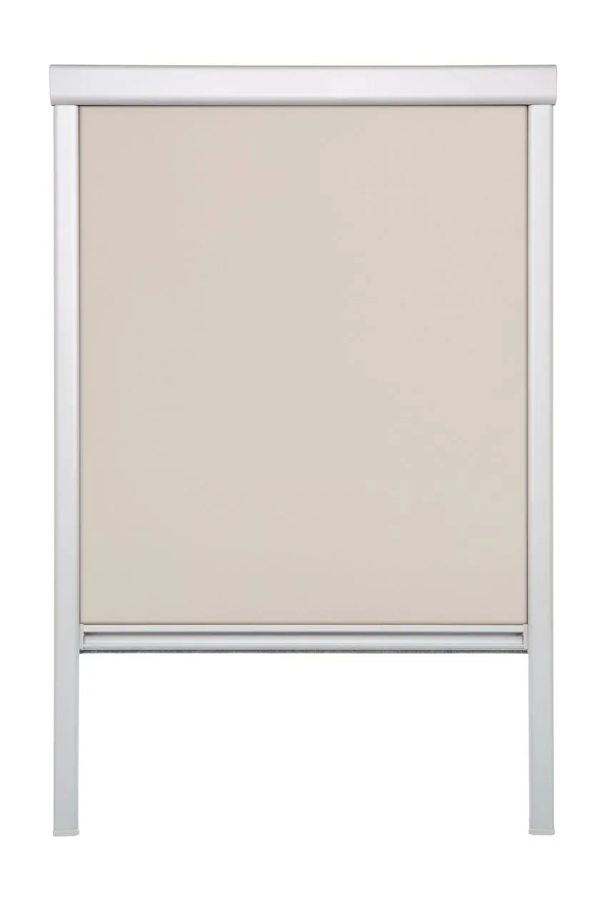 Dachfensterrollo Skylight, Thermo, Verdunkelung - Creme, 38,3 x 74,0 cm (C04) (B x L)