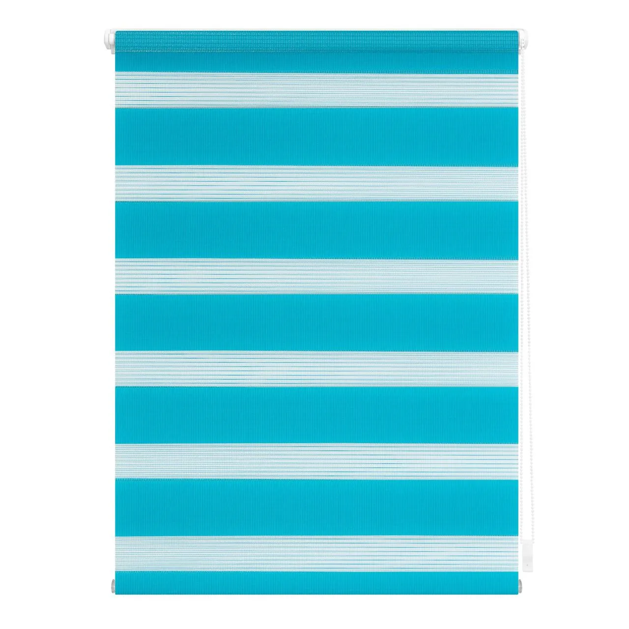 Duo-Rollo Klemmfix, ohne Bohren - Blau, 80 cm x 200 cm (B x L)