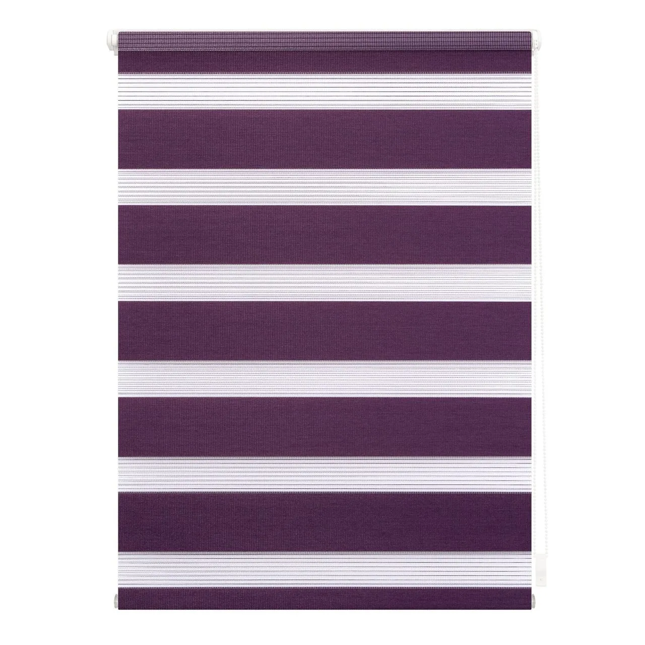 Duo-Rollo Klemmfix, ohne Bohren - Brombeer, 110 cm x 150 cm (B x L)