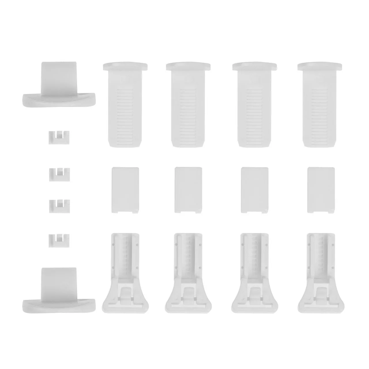 Klemmträger und Zubehör Montage-Set für Klemmfix Plissee PKV