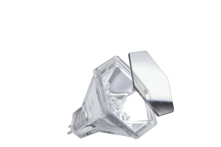 Paulmann Halogen Reflektor Hexagonal mit Schutzglas flood 60° 20W GU5,3 12V 51mm Silber