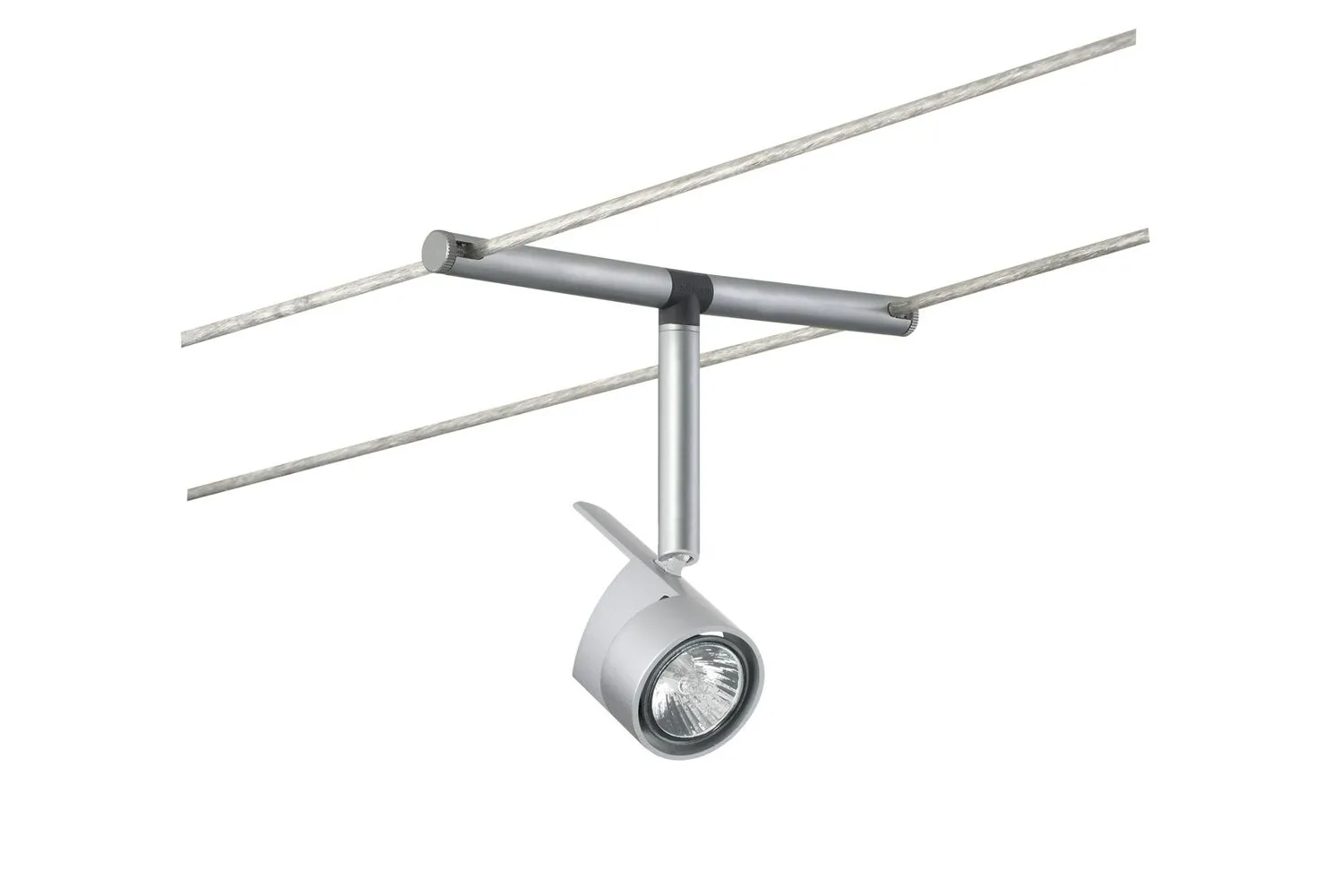 Paulmann 971.62 Wire System Light&Easy Spot MiniPower 1x35W GU4 Chrom matt 12V Me
