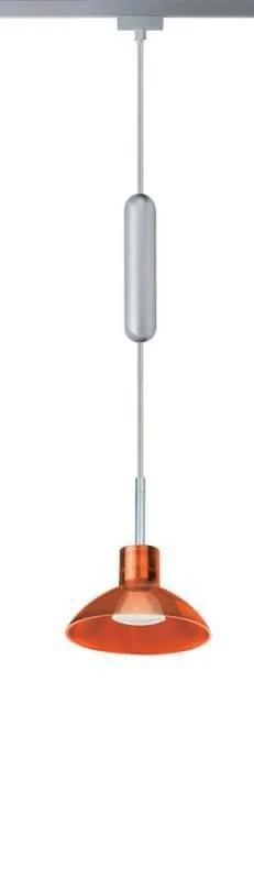976.61  Paulmann U-Rail Pendelleuchte Sarrasani 50W rot 97661