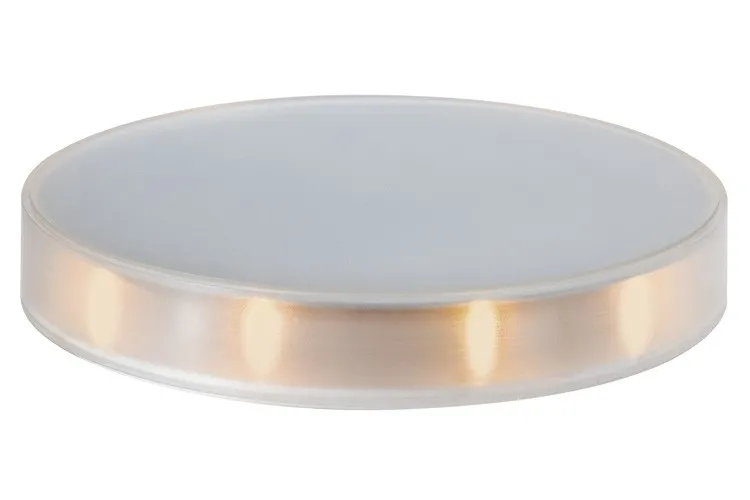 TIP Smart LED Night-Disc Nachtlicht Titan/Amber inkl. Ladegerät Kunststoff