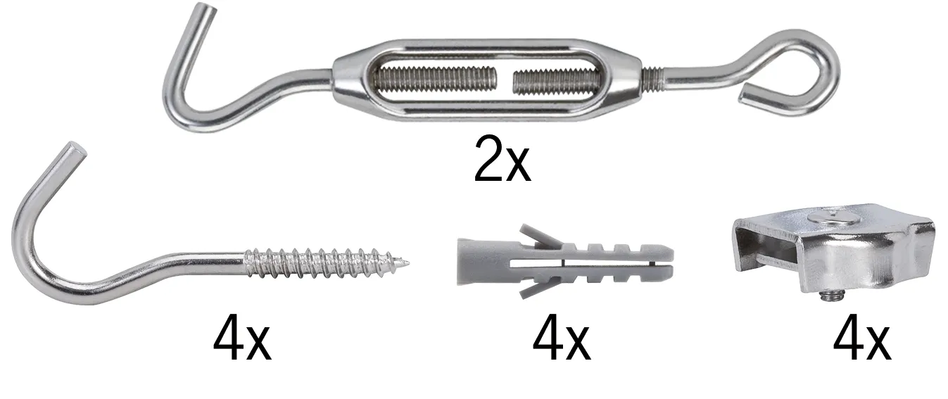 Paulmann Wire System Light&Easy Spann-Montageset nicht isoliert Verzinnt Metall