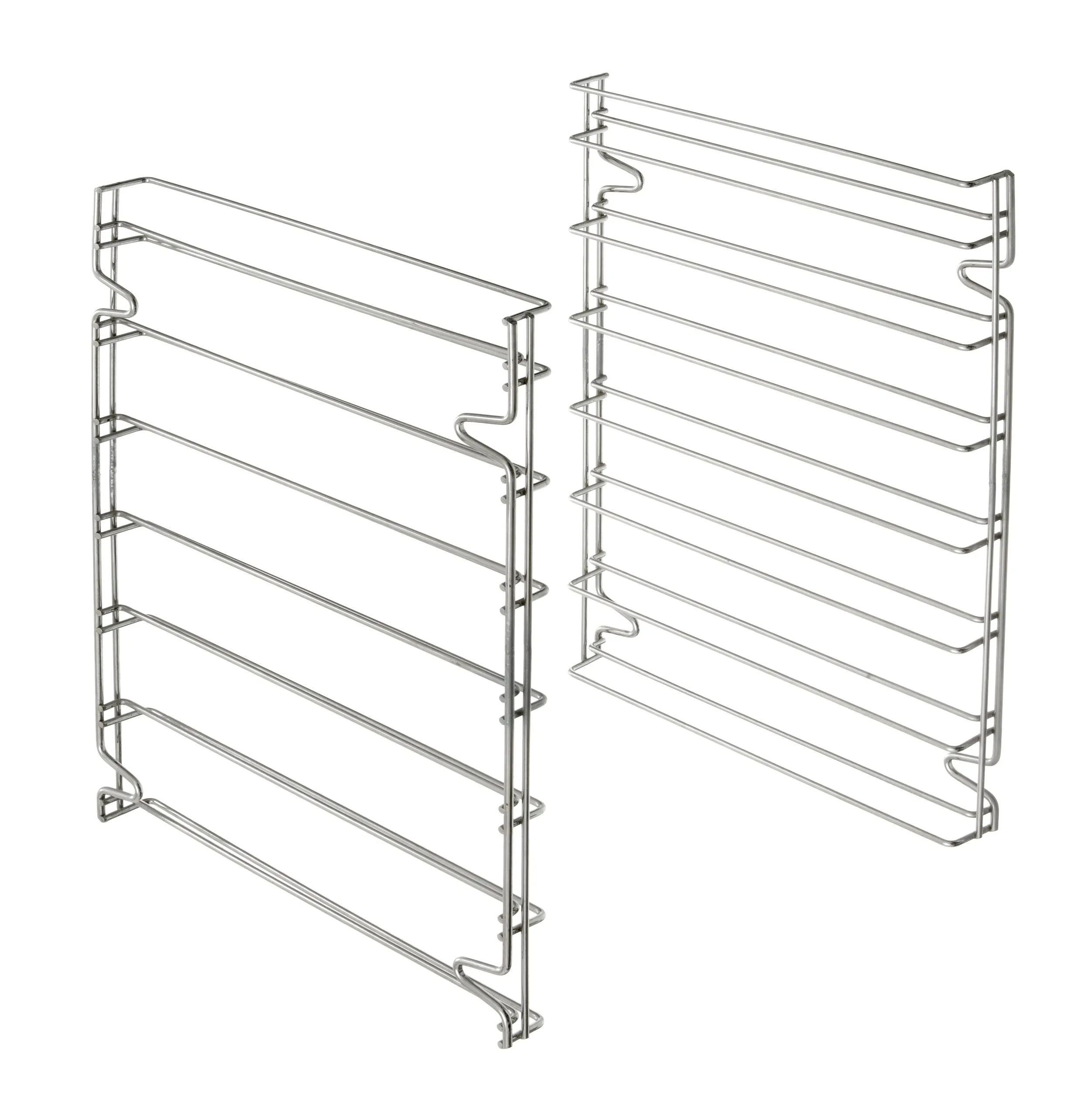 1 Paar Bäckereinorm-Auflageschienen 7x 600x400 mm