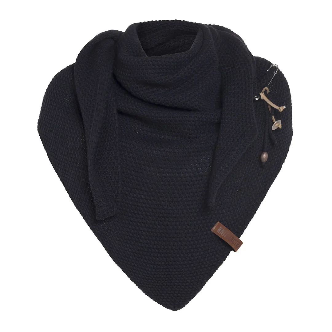 Knit Factory Dreiecksschal COCO, navy