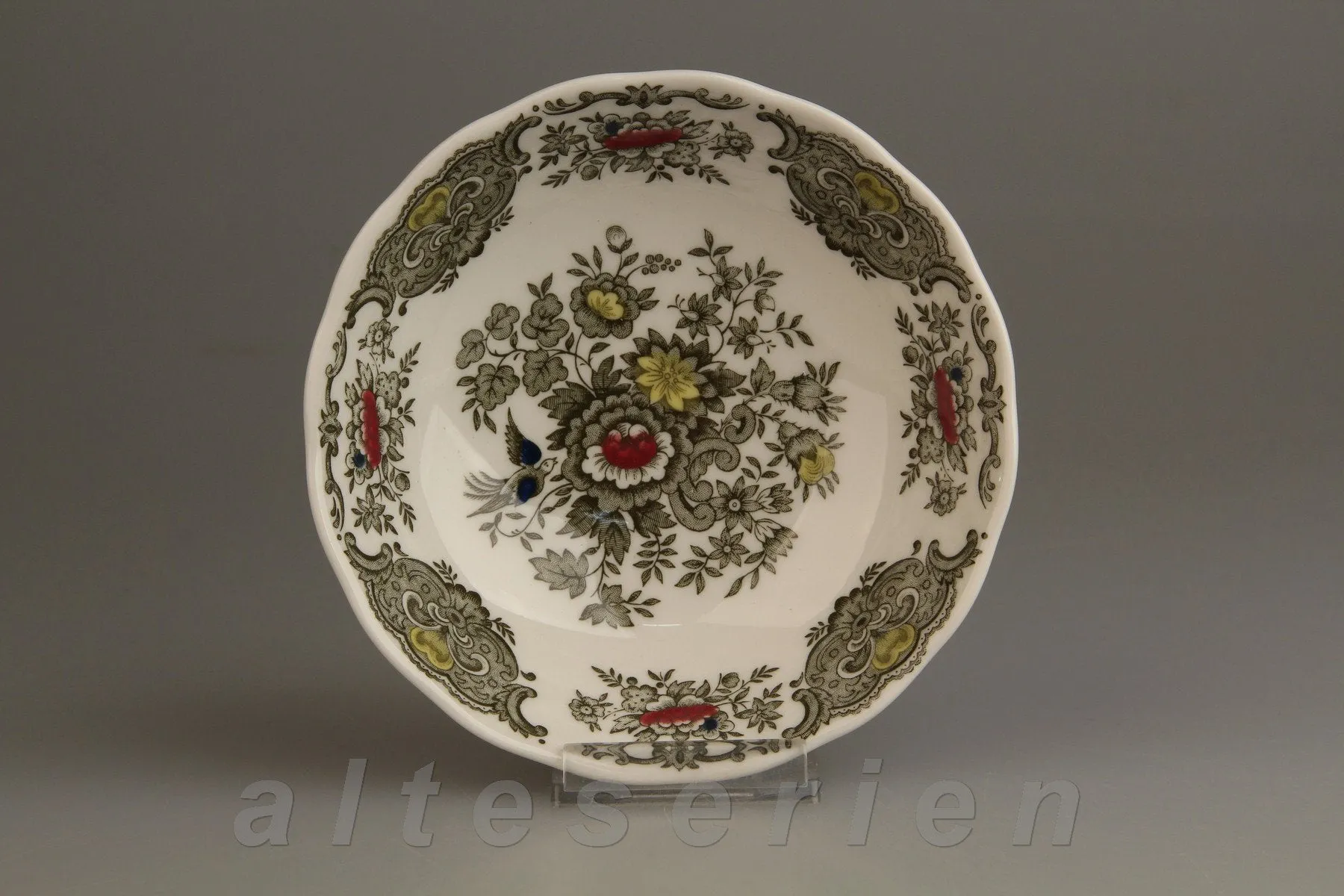 Salatschale - Royal Doulton Ridgways Windsor grün