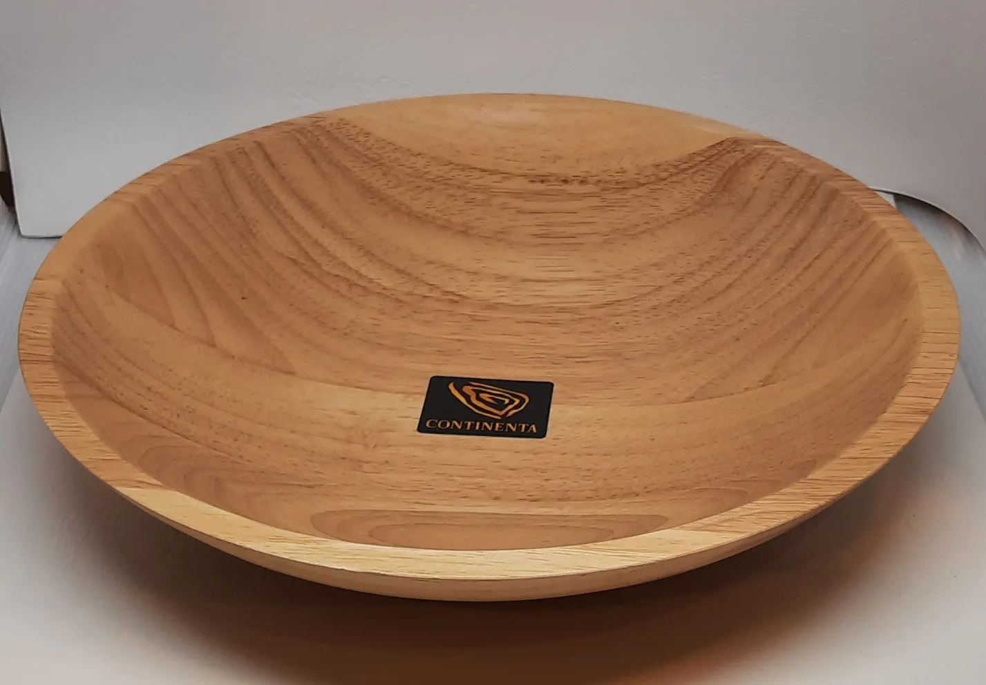 Schale 29 X 5,5 Cm Gummibaumholz