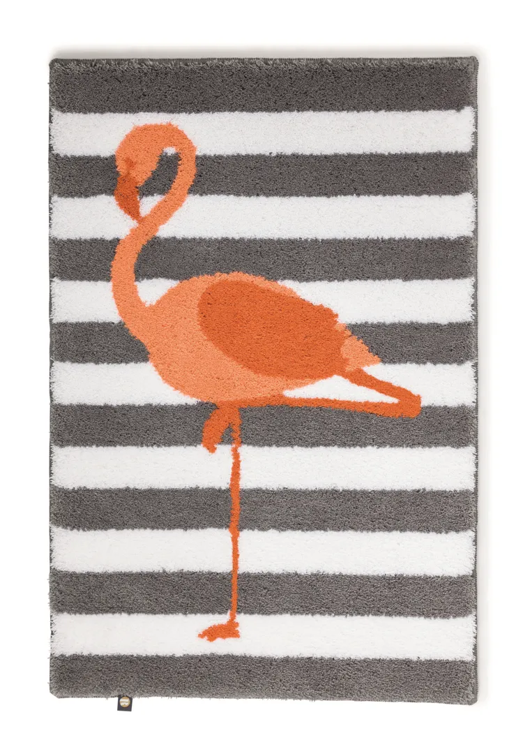 Rhomtuft Badteppich FLAMINGO