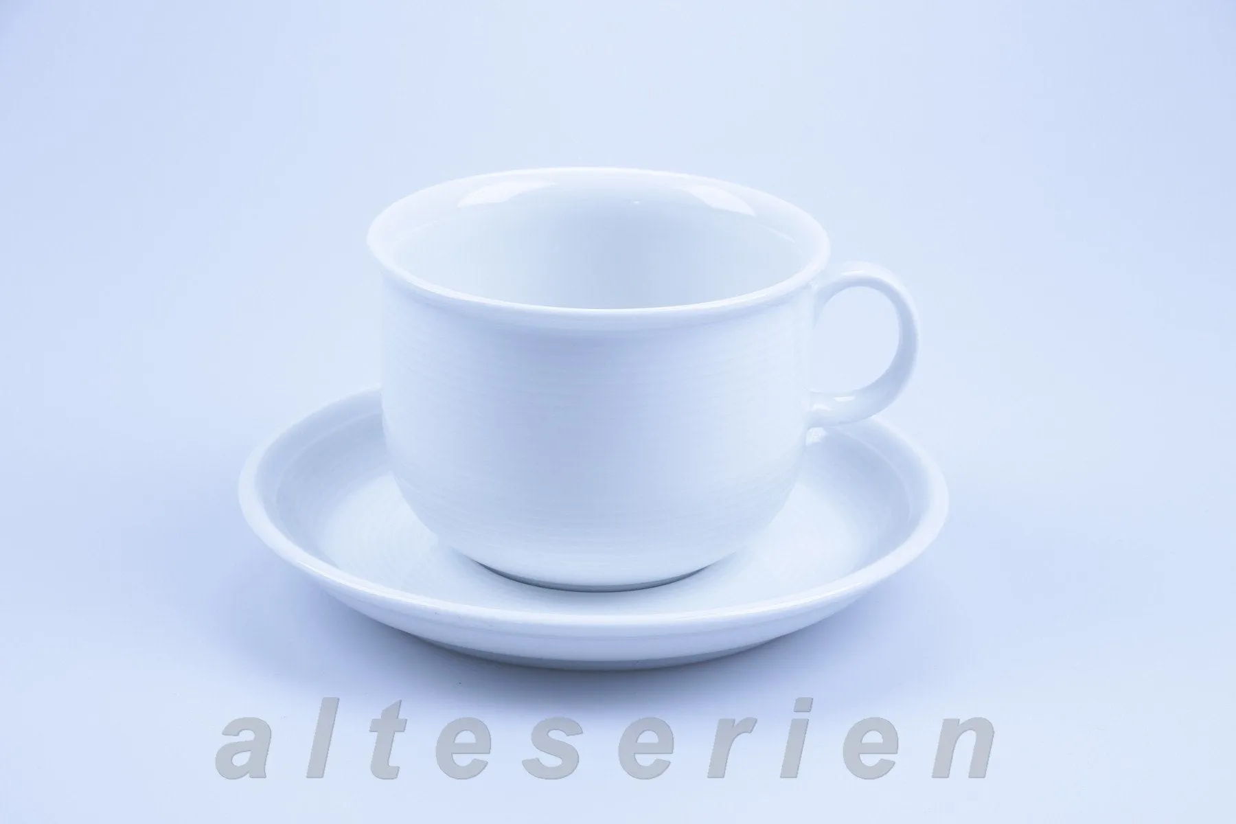 Frühstückstasse mit Untere - Thomas Trend weiß