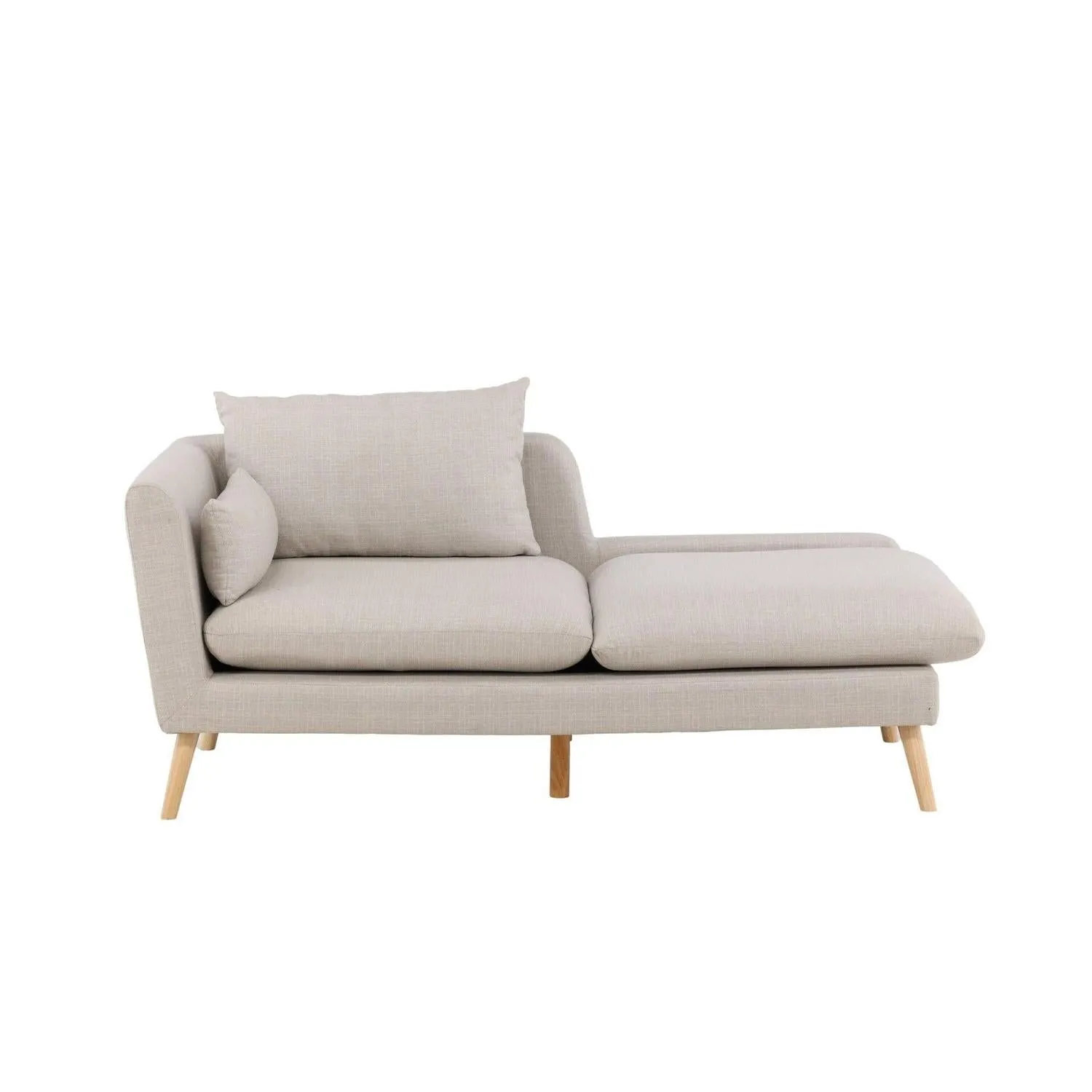 2-Sitzer Sofa Tacoma aus Leinen - Beige
