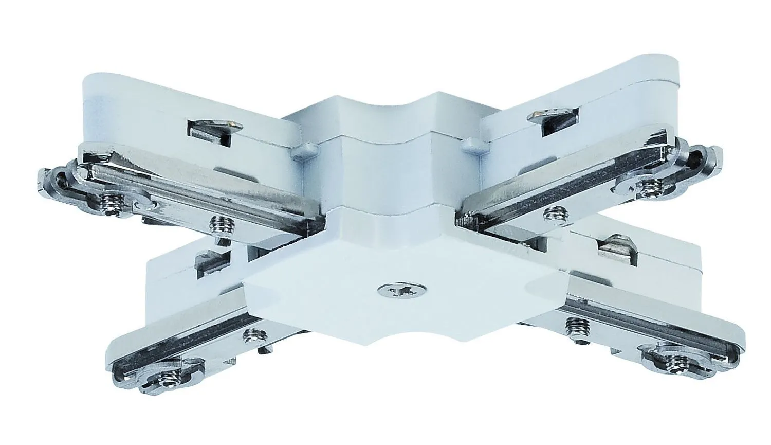 Paulmann URail Schienensystem Light&Easy X-Verbinder max.1000W Weiß 230V Metall/Kunststoff
