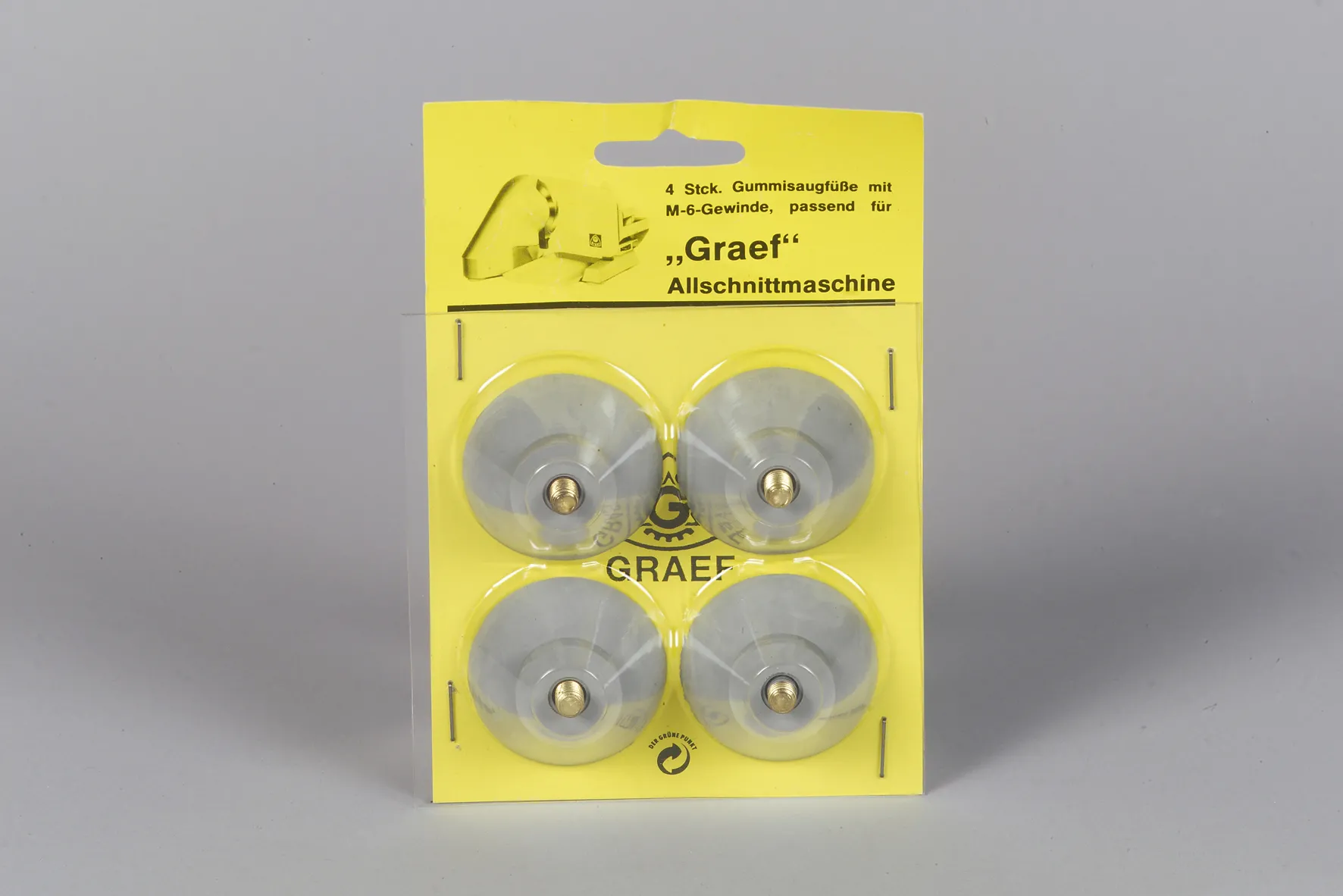 Sauggummifüße Mit M-6 Gewinde