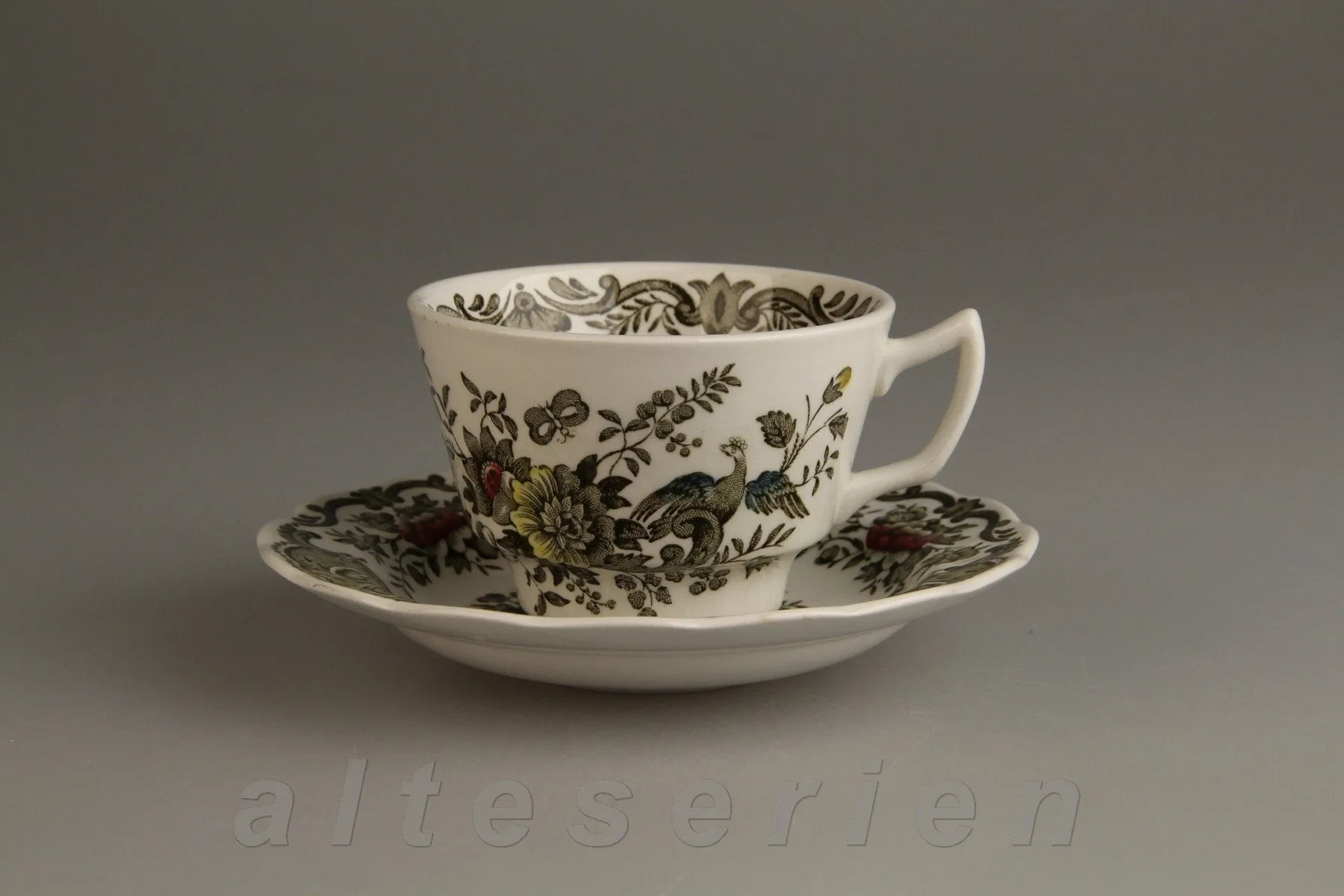Kaffeetasse mit Untere - Royal Doulton Ridgways Windsor grün