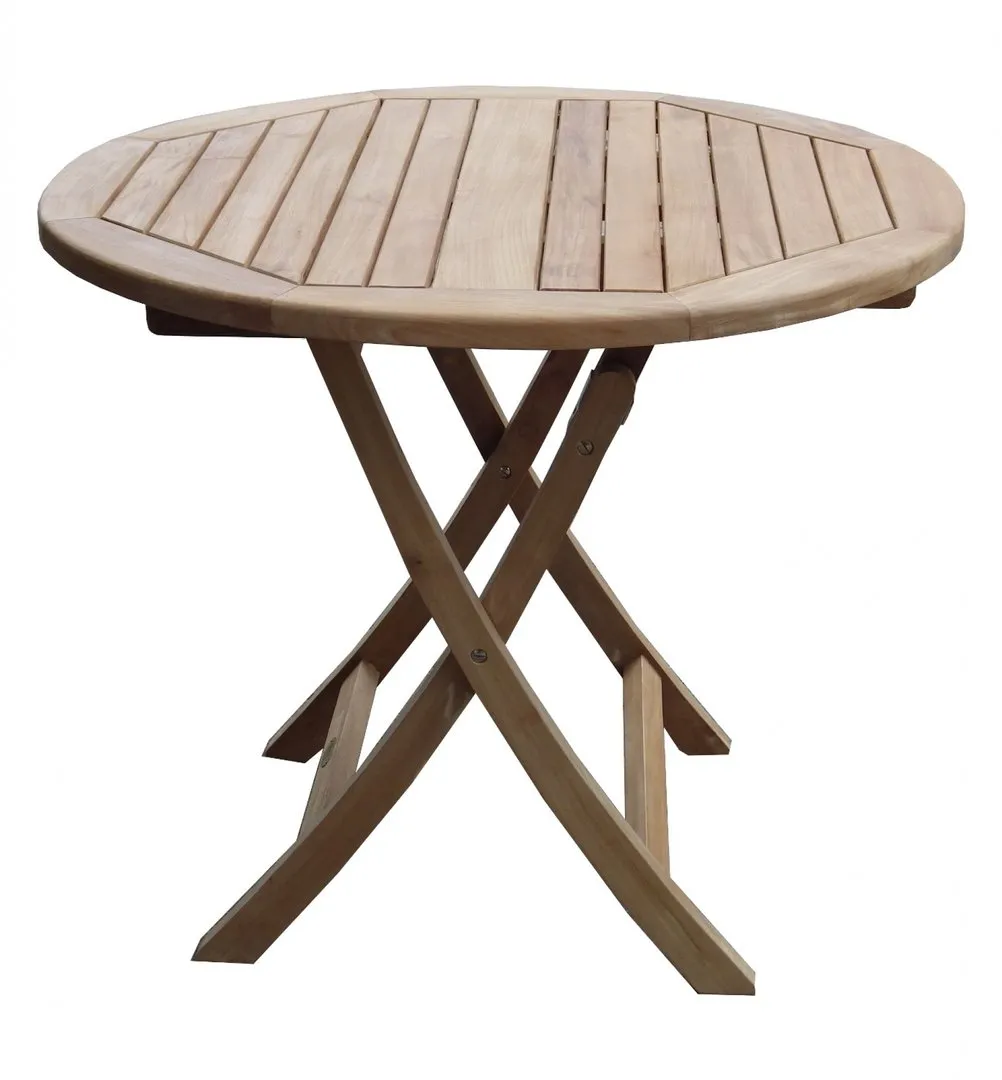 BEHO Klapptisch rund, 90 cm Durchmesser