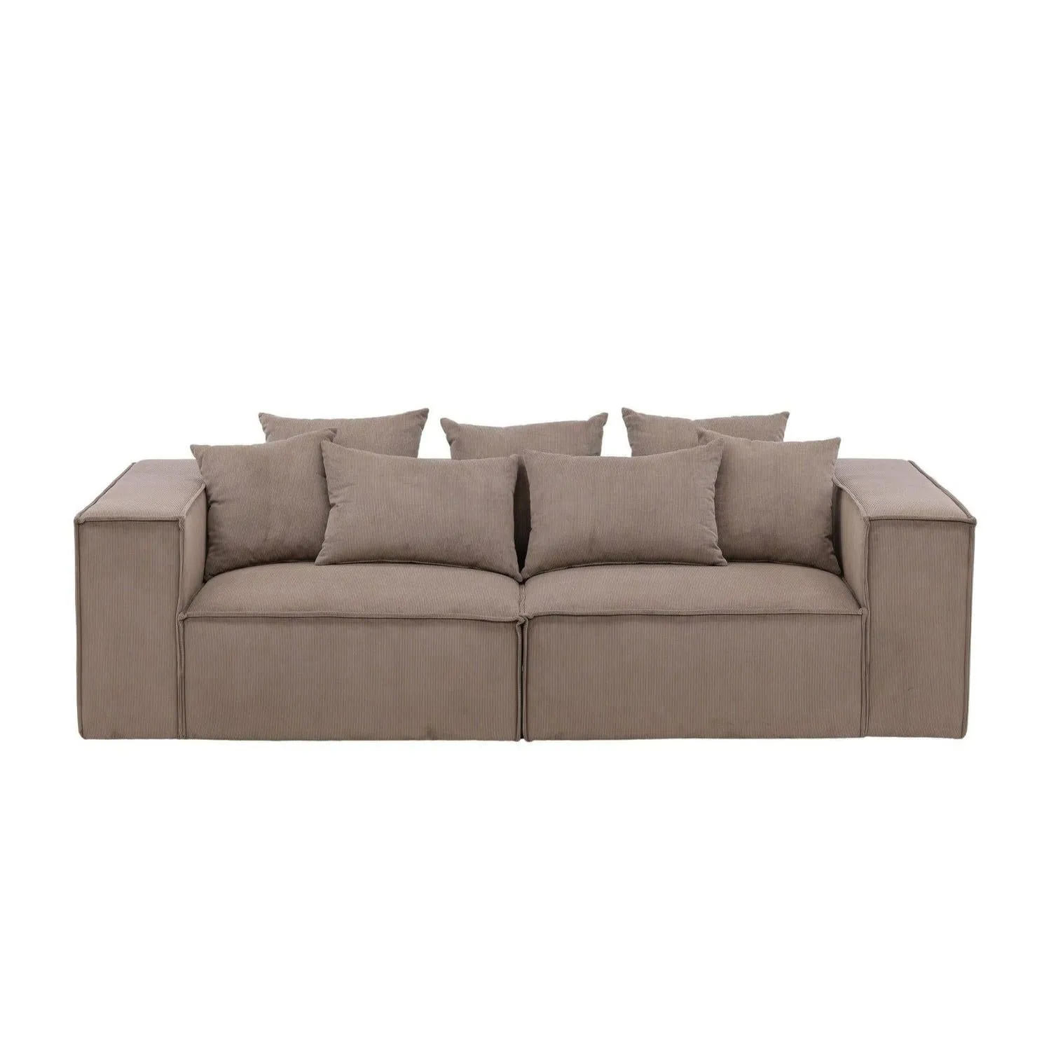 3-Sitzer Sofa Gillholmen aus Kord - Braun