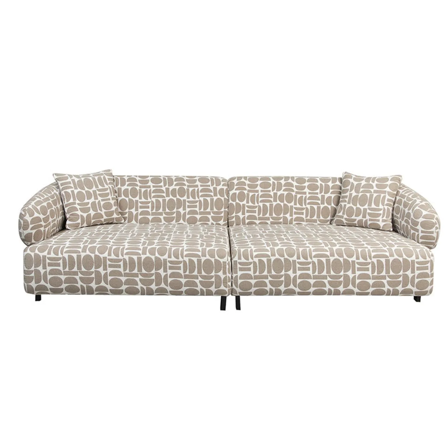 3-Sitzer Sofa Kathmandu - Grau & Beige
