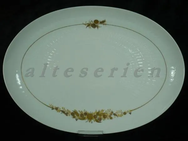 Fleischplatte groß - Rosenthal Romanze in Dur handgemalt