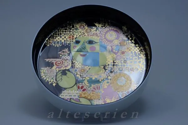 Tablett klein - Rosenthal Künstlerporzellan Björn Wiinblad