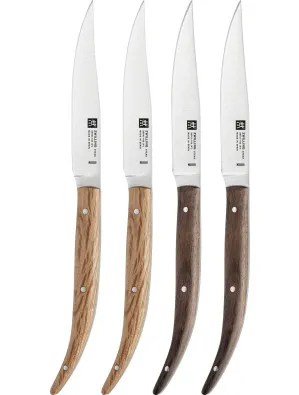 Zwilling Steakmesserset 4-tlg., Eichenholz gemischt, 39164-000 / 1003042
