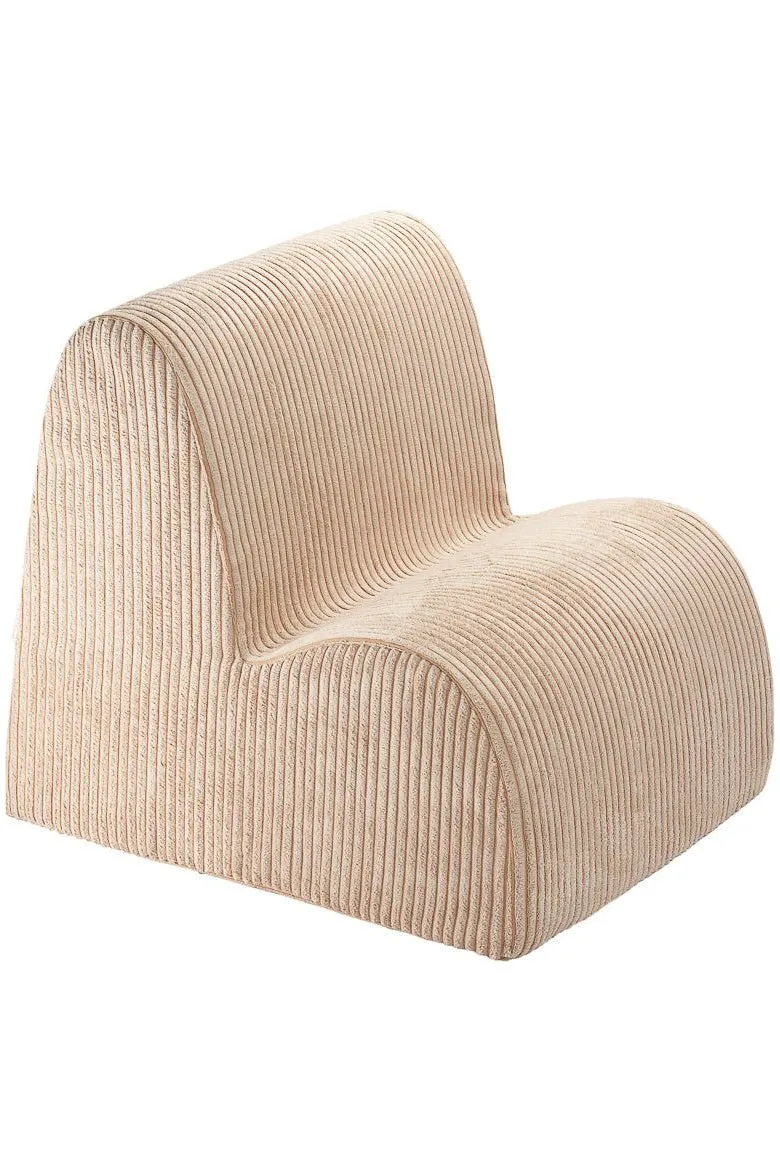 Brown Sugar Cloud Corduroy Children's Armchair