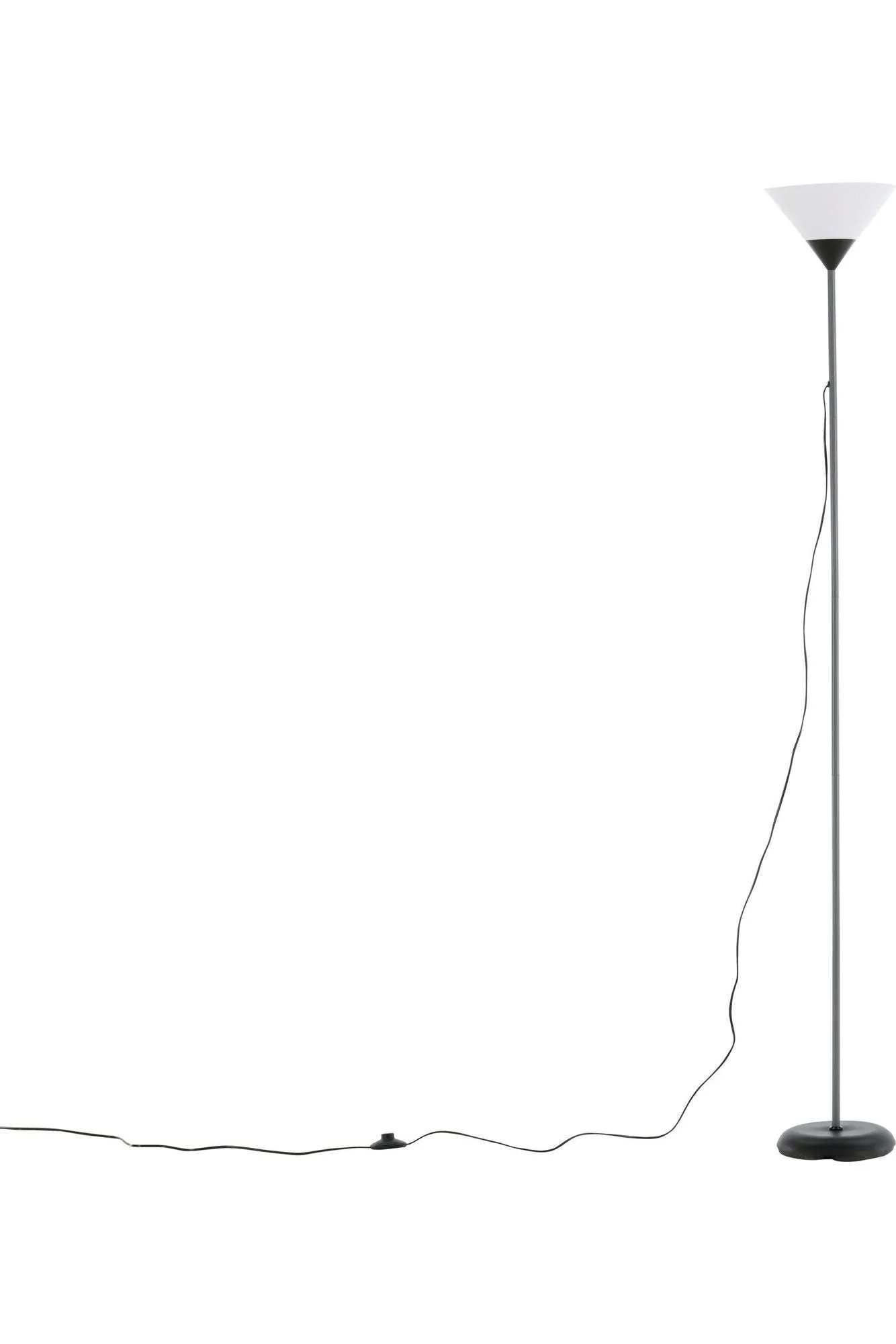 Batang Floor Lamp - Light Grey/White