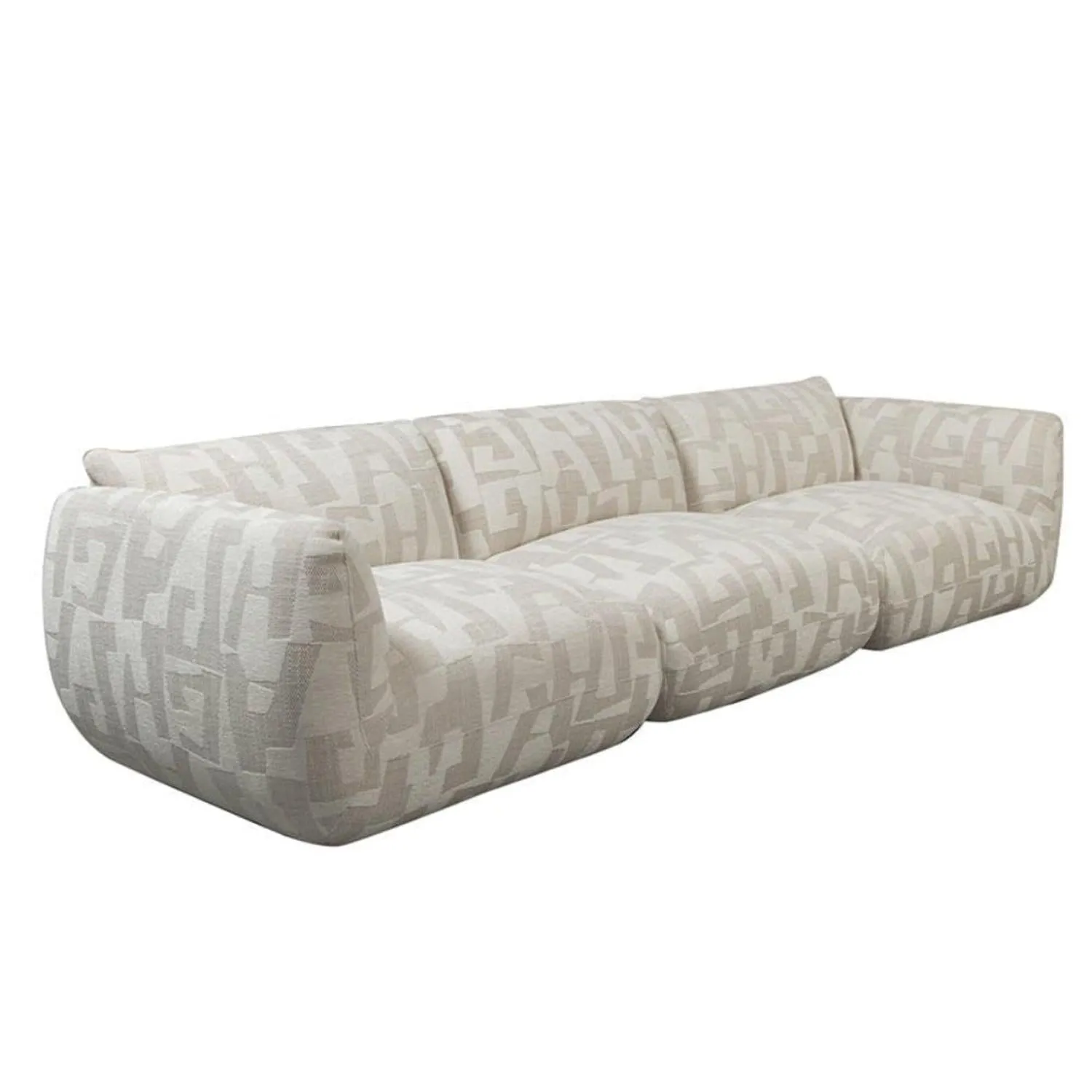 4-Sitzer Sofa Amsterdam - White Glyphs
