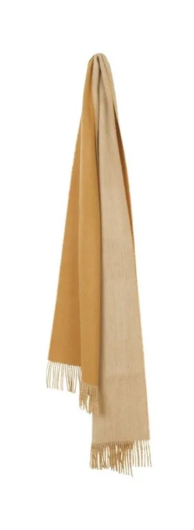 Elvang Schal HIS & HER, curry/beige